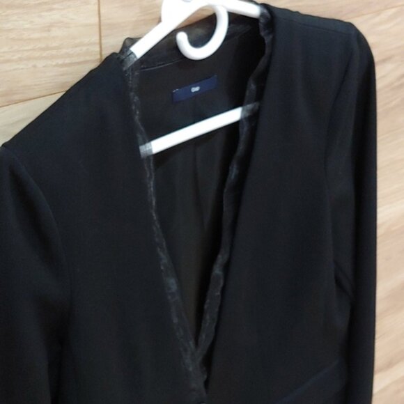 Gap Black Blazer Jacket 6 - Picture 3 of 6